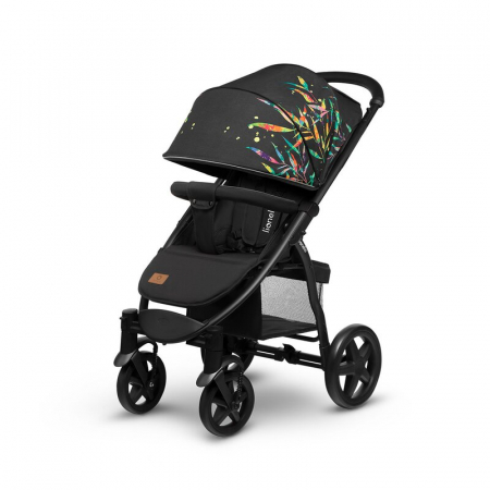 Lionelo - Carucior sport Annet Plus Dreamin\', Editie limitata, De la nastere, Cu accesorii, 0 - 22 Kg, Conform cu standardele europene de securitate EN1888-1 si EN1888-2, Negru [5]