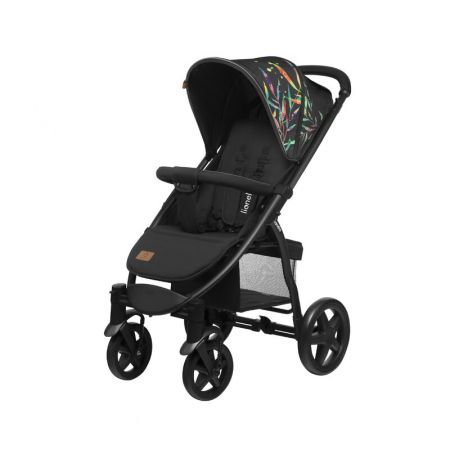 Lionelo - Carucior sport Annet Plus Dreamin\', Editie limitata, De la nastere, Cu accesorii, 0 - 22 Kg, Conform cu standardele europene de securitate EN1888-1 si EN1888-2, Negru [4]
