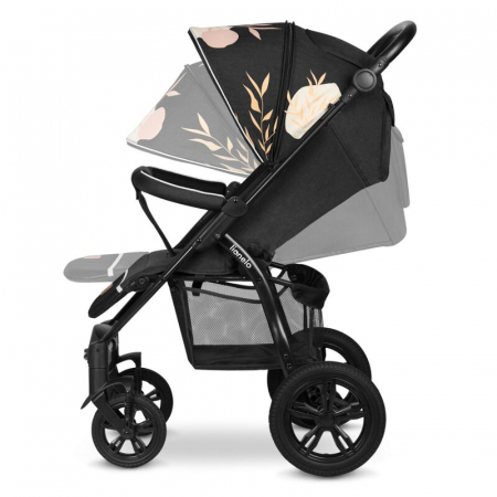 Lionelo - Carucior sport Annet Tour Lovin, Editie Limitata, De la nastere, Cu capotina impermeabila, Cu filtru UPF 50+, Cu maner reglabil, Plasa de tantari, Suport biberon, Saculet pentru picioare, Pa [13]