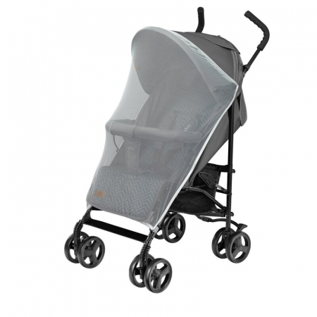 Lionelo - Carucior sport Elia, Cu husa de picioare, Cu plasa de tantari, Conform cu standardul european de securitate EN1888-1, Gri [11]