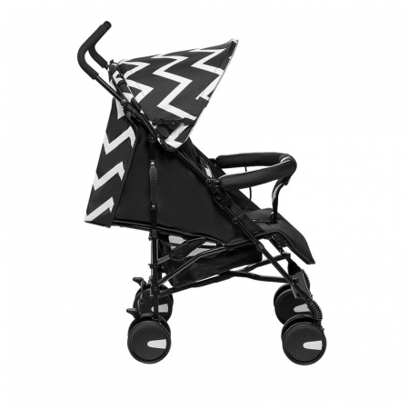 Lionelo - Carucior sport Elia Oslo, Cu husa de picioare, Cu plasa de tantari, Conform cu standardul european de securitate EN1888-1, Negru [4]