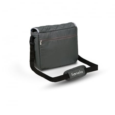 Lionelo - Carucior sport Emma Plus, Cu tavita, 2 Suporturi pentru pahar, Geanta accesorii, Conform cu standardul european de securitate EN1888-1, Stone [14]