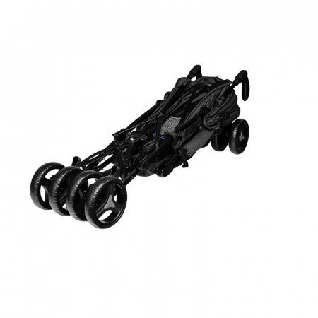 Lionelo - Carucior sport Irma, Cu husa de picioare, Cu plasa de tantari, Conform cu standardul european de securitate EN1888-1, Negru [14]