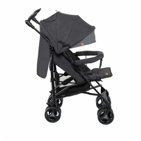 Lionelo - Carucior sport Irma, Cu husa de picioare, Cu plasa de tantari, Conform cu standardul european de securitate EN1888-1, Negru [8]
