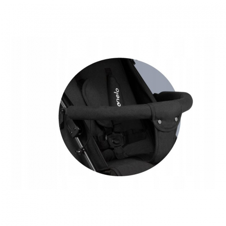 Lionelo - Carucior sport Irma Dreamin\', Editie limitata, Cu husa de picioare, Cu plasa de tantari, Conform cu standardul european de securitate EN1888-1, Negru [12]