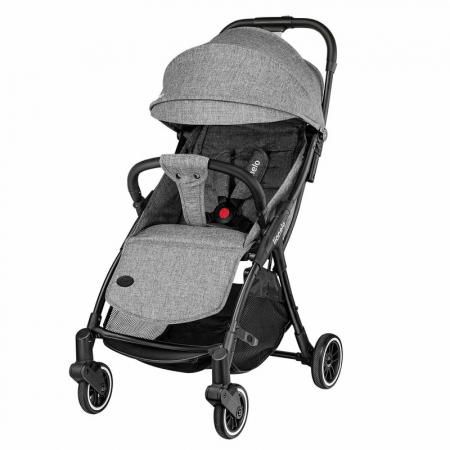 Lionelo - Carucior sport Julie One, De la nastere, Cu accesorii, Cadru din aluminiu, 0-22 kg, Conform cu standardele europene de securitate EN1888-1 si EN1888-2, Gri [13]