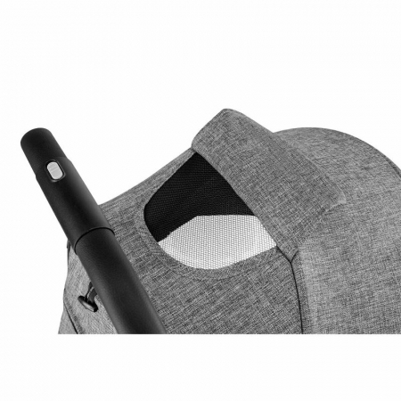 Lionelo - Carucior sport Julie One, De la nastere, Cu accesorii, Cadru din aluminiu, 0-22 kg, Conform cu standardele europene de securitate EN1888-1 si EN1888-2, Gri [16]