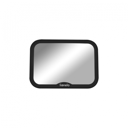 Produse pentru masina - Lionelo - Oglinda auto retrovizoare, Sett, 25x18 cm, Rotire 360 grade, Universala, Black Carbon