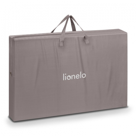 Lionelo - Patut co-sleeper 3 in 1, Aurora, Cu leganare si setare unghiulara, Include saltea cu densitate T25 si geanta transport, Reglabil in 5 pozitii, Pana la 9 kg, 0 luni+, 85x60x66 cm, Certificari [28]