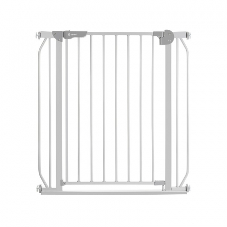 Porti protectie copii - Lionelo - Poarta de siguranta prin presiune Truus Slim, 105 cm, Conform cu standardul european de securitate EN1930, Gri