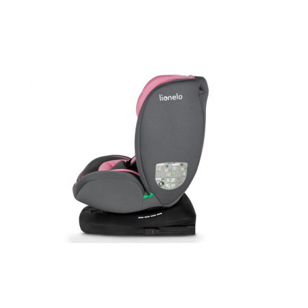 Lionelo - Scaun auto Bastiaan i-Size, 4 in 1, Protectie laterala, Cu spatar inclinabil in 4 pozitii, Cu tetiera reglabila in 7 pozitii, Rotire 360 grade, Top Tether, 0-36 Kg, 40-150 cm, Cu Isofix, Con [14]