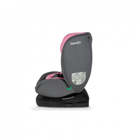Lionelo - Scaun auto Bastiaan i-Size, 4 in 1, Protectie laterala, Cu spatar inclinabil in 4 pozitii, Cu tetiera reglabila in 7 pozitii, Rotire 360 grade, Top Tether, 0-36 Kg, 40-150 cm, Cu Isofix, Con [13]