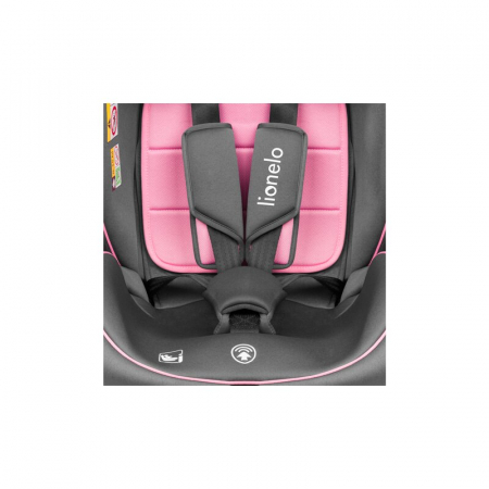 Lionelo - Scaun auto Bastiaan i-Size, 4 in 1, Protectie laterala, Cu spatar inclinabil in 4 pozitii, Cu tetiera reglabila in 7 pozitii, Rotire 360 grade, Top Tether, 0-36 Kg, 40-150 cm, Cu Isofix, Con [20]