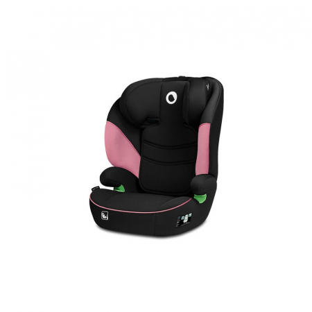 Lionelo - Scaun auto Lars i-Size, Cu tetiera reglabila in 10 pozitii, Cu pozitionare spre sensul de mers, 15-36 Kg, 100-150 cm, Conform cu standardul european de securitate ECE R129/03, Roz [1]