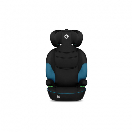 Lionelo - Scaun auto Lars i-Size, Cu tetiera reglabila in 10 pozitii, Cu pozitionare spre sensul de mers, 15-36 Kg, 100-150 cm, Conform cu standardul european de securitate ECE R129/03, Negru/Albastru [3]