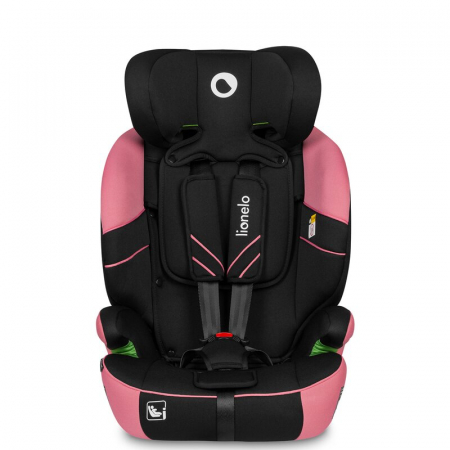 Lionelo - Scaun auto, Levi One i-Size, Universal, Instalare FWF, Cu tetiera reglabila in 10 pozitii, Cu spatar detasabil, 76-150 cm, Conform cu R129, Roz [2]