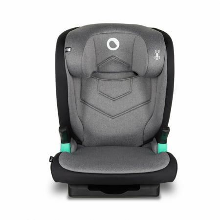 Lionelo - Scaun auto Neal Stone Spatar reglabil, Baza i-size, 15-36 Kg, cu Isofix, Conform cu standardul european de securitate ECE R129, Gri [6]