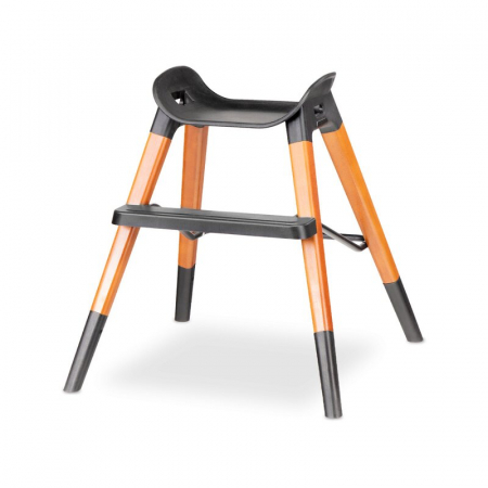 Lionelo - Scaun de masa Mona, 4 in 1, Transformabil, Reglabil in inaltime in 3 pozitii, Conform cu standardele europene de securitate EN14988, EN16120, Black Onyx [15]