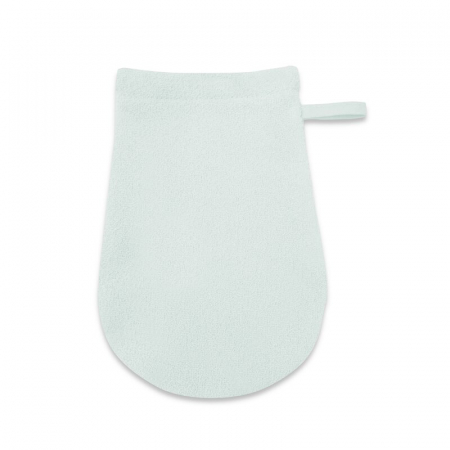 Cadite si accesorii - Manusa de baie, MimiNu, Pentru bebelusi, 12x21 cm, Material certificat Oeko Tex Standard 100, Mint