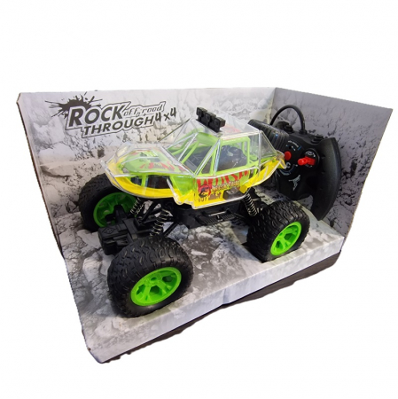 Masinute , Avioane , Utilaje - Masina  Monster Truck 4x4 , Jurassic Park cu telecomanda