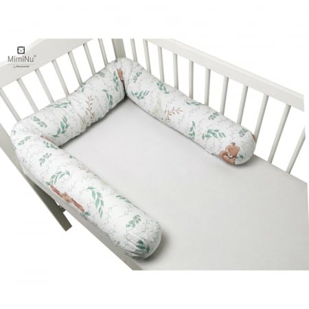 Lenjerii, baldachine, aparatoare - Aparatoare tip rulou 120x60cm , Lungime 180 cm, Din bumbac ,diametru de 10 cm, Lulu Natural