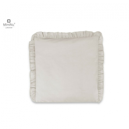 Perne - Perna clasica de dormit, Cu husa detasabila cu fermoar, Din bumbac certificat Oeko Tex Standard 100, 40x40 cm, Colectia Royal, Beige