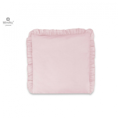 Perne - Perna clasica de dormit, Cu husa detasabila cu fermoar, Din bumbac , 40x40 cm, Colectia Royal, Powder Pink