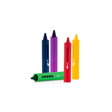 Jucarii de baie - Set 5 creioane colorate pentru baie, 36+