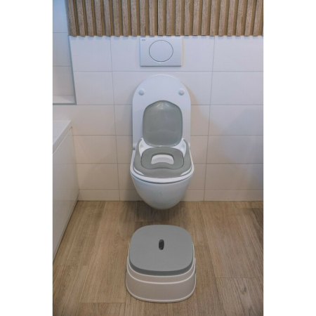 Olita 3 in 1, FreeON, Utilizata atat ca olita, Adaptor pentru toaleta cu manere laterale, Inaltator [9]