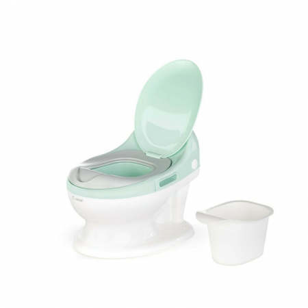 Olite si Reductoare WC - Olita Minitoaleta, Jane, Soft, Multifunctionala, Cu sunete, 40 x 29 x 32.5 cm, Mint