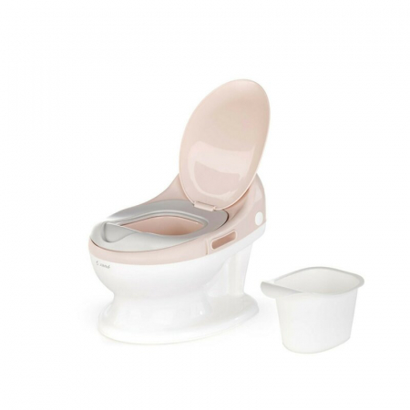 Olite si Reductoare WC - Olita Minitoaleta, Jane, Soft, Multifunctionala, Cu sunete, 40 x 29 x 32.5 cm, Pale