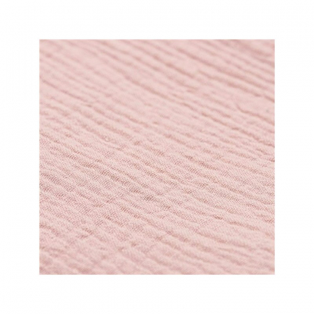 Paturica bebe, New Baby, 70x100 cm, Din muselina, 100% bumbac certificat Oeko Tex Standard 100, Pink [2]