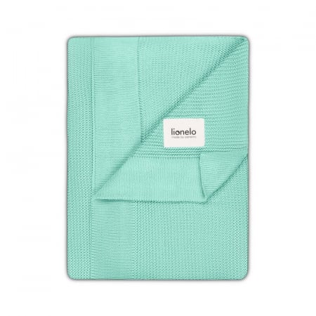 Paturica multifunctionala, Lionelo, Din bambus, Cu proprietati de termoreglare, Antibacteriana, Antifungica, Antialergice, Lavabila la masina de spalat, 100x75 cm, Verde [3]