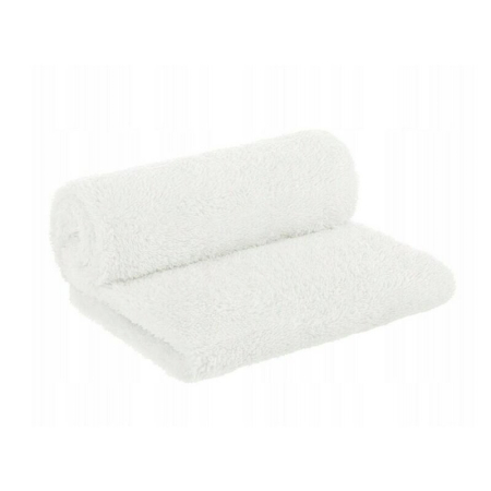 Paturica pufoasa, MimiNu, Pentru copii, Din fleece, 75 x 100 cm, Alb [2]