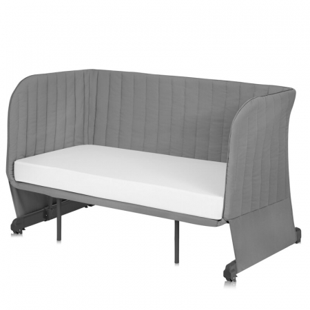 Patut co-sleeper, Lionelo, Thomi Plus, 5 in 1, Multifunctional, Sustine pana la 9 kg ca patut, 15 kg tarc de joaca, 100 kg canapea, Inaltime reglabila in 7 pozitii, De la nastere pana la 4 ani, Cu 2 s [33]