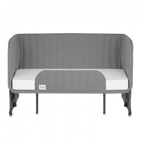 Patut co-sleeper, Lionelo, Thomi Plus, 5 in 1, Multifunctional, Sustine pana la 9 kg ca patut, 15 kg tarc de joaca, 100 kg canapea, Inaltime reglabila in 7 pozitii, De la nastere pana la 4 ani, Cu 2 s [29]