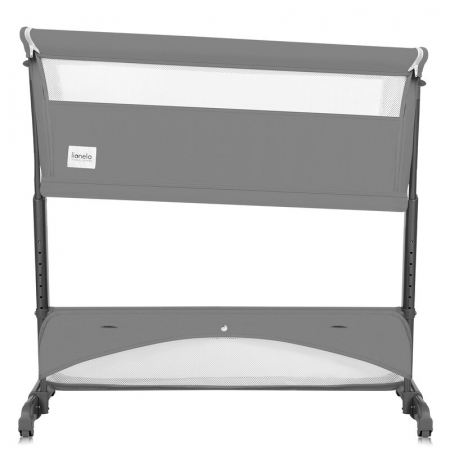 Patut co-sleeper, Lionelo, Thomi Plus, 5 in 1, Multifunctional, Sustine pana la 9 kg ca patut, 15 kg tarc de joaca, 100 kg canapea, Inaltime reglabila in 7 pozitii, De la nastere pana la 4 ani, Cu 2 s [9]