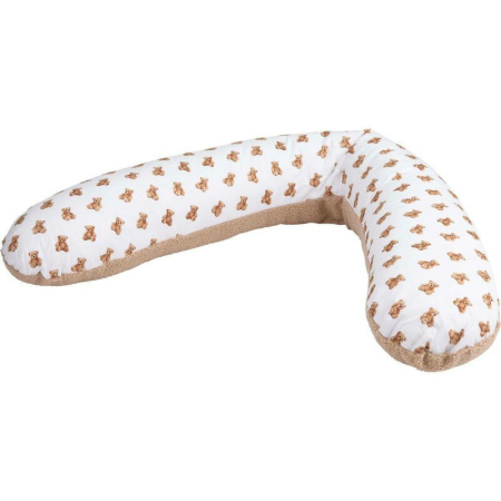 Articole gravide si mamici - Perna alaptare, Bubaba, Cu doua fete, 170 x 35 cm, Teddys