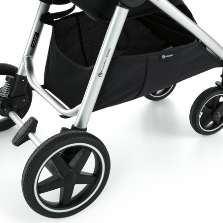 Petite&Mars - Carucior sport, Royal, Include husa pentru scaun, husa pentru picioare, geanta pentru scutece si capotina extensibila, Cu fereastra, Impermeabila, Cu SPF 50, Aluminiu, 0-22 kg, 111 x 57  [13]