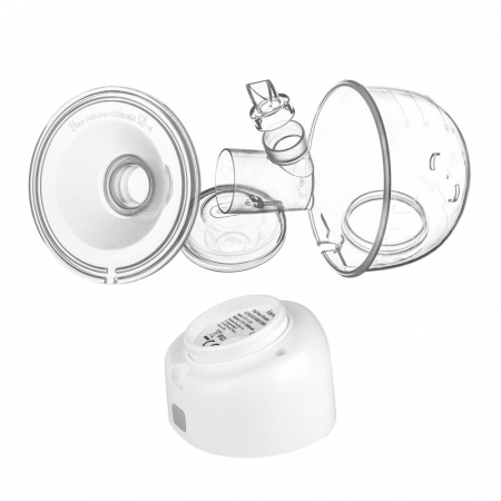 Pompa de san, Lionelo, Fidi Free Simple, Portabila, Cu accesorii, Hands-free, 9 functii de masaj, Functie de pauza, Capacitate 180 ml, Alb [7]