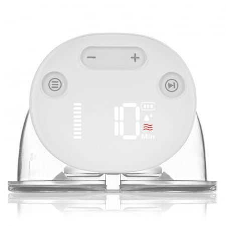 Pompa de san, Lionelo, Fidi Free Simple, Portabila, Cu accesorii, Hands-free, 9 functii de masaj, Functie de pauza, Capacitate 180 ml, Alb [4]