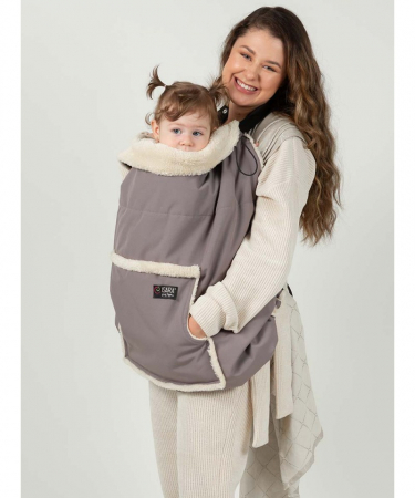Marsupi ,Wrap-uri , Slinguri - Protectie de iarna Clever Cover Frosted Almond Taupe