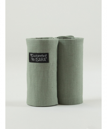 Marsupi ,Wrap-uri , Slinguri - Protectii Bretele ISARA Sage Green Linen