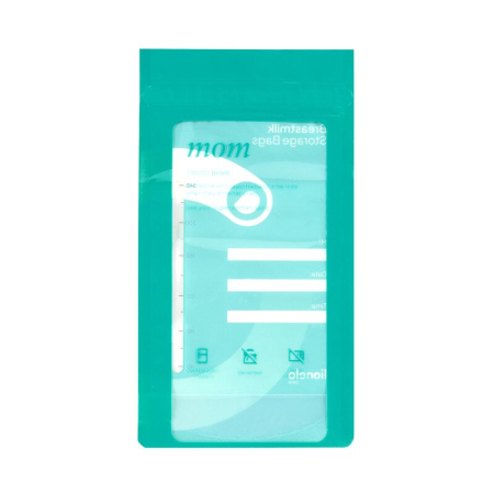 Pungi pentru stocare lapte, Lionelo, 30 buc, Fara BPA, 240 ml, Gradate, Rezistente la congelare si incalzire pana la 70 grade, Transparent/ Multicolor [3]