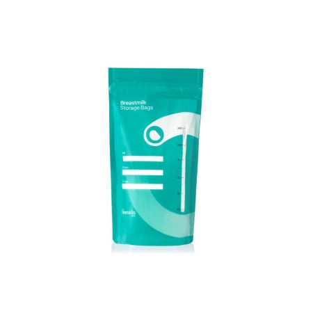 Pungi pentru stocare lapte, Lionelo, 30 buc, Fara BPA, 240 ml, Gradate, Rezistente la congelare si incalzire pana la 70 grade, Transparent/ Multicolor [6]
