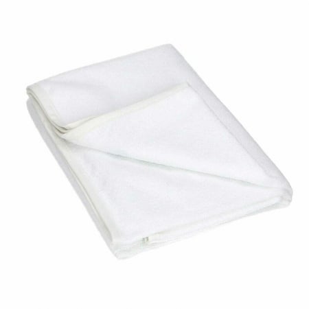 Lenjerii, baldachine, aparatoare - Qmini - Protectie impermeabila pentru patuturi 120x60 cm, Alb