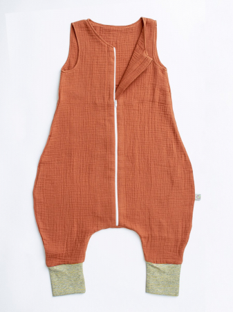 Marsupi ,Wrap-uri , Slinguri - Sac de dormit cu picioare ISARA Terracotta