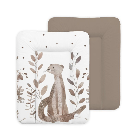 Camera copilului - Saltea de infasat, Ceba Baby, Moale, 50x70 cm, Pentru comode si masute de infasat, Fara BPA, Impermeabila, 0 luni+, Basic Clever Otter