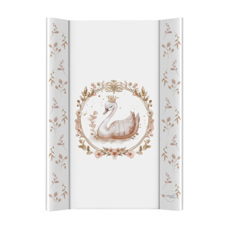 Saltele si accesorii infasat - Saltea de infasat, Ceba Baby, Moale, Profilata, 50x70 cm, Pentru comode si masute de infasat, Fara BPA, Impermeabila, 0 luni+, Basic Glamour Style