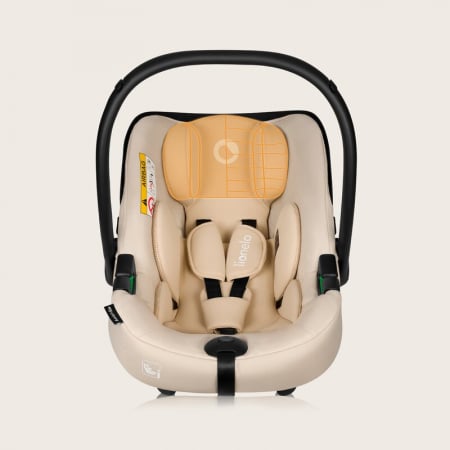 Scoica auto, Lionelo, i-Size Astrid, 0-13 Kg, 40-87 cm, Cu maner si capotina reglabile, Cu protectie laterala avansata, Salteluta confortabila, Testat ADAC, Conform cu standardul european de securitat [17]